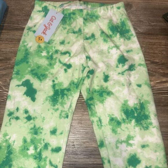 Cat & Jack Other - Cat & Jack Girls Pull-On Legging Green  Size M 7/8 NWT